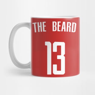 James Harden 'The Beard' Nickname Jersey - Houston Rockets Mug